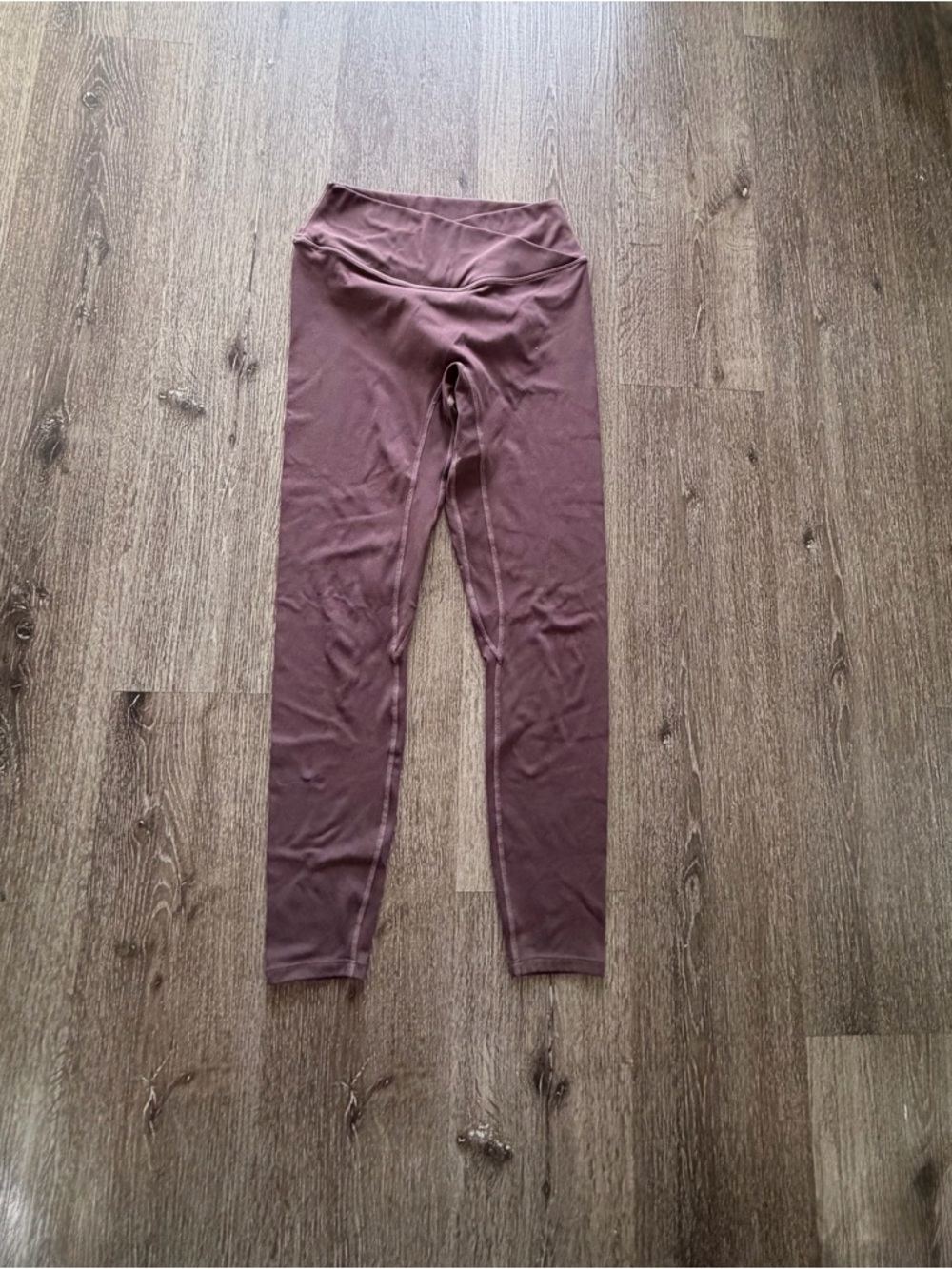 CSB Mauve Activewear Leggings - Folded Waistband